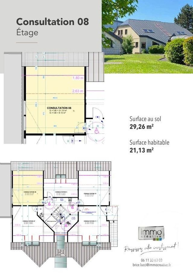 divers à vendre - 23.8 m2 - VENDENHEIM - 67 - ALSACE - Century 21 Absis Immobilier