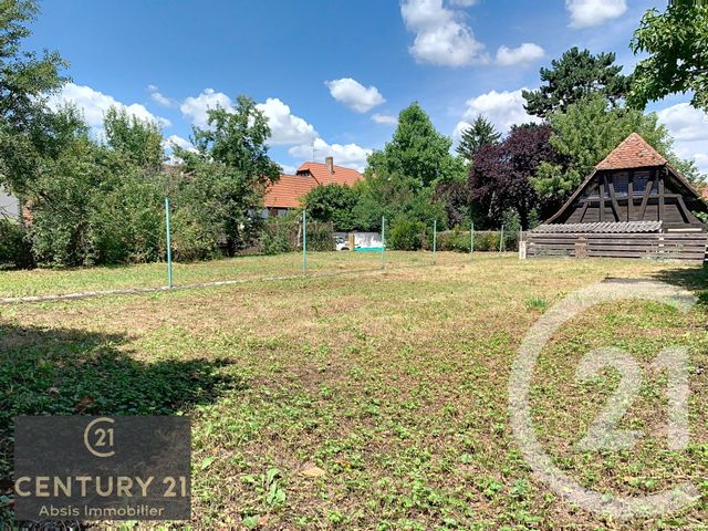 terrain à vendre - 601.0 m2 - VENDENHEIM - 67 - ALSACE - Century 21 Absis Immobilier