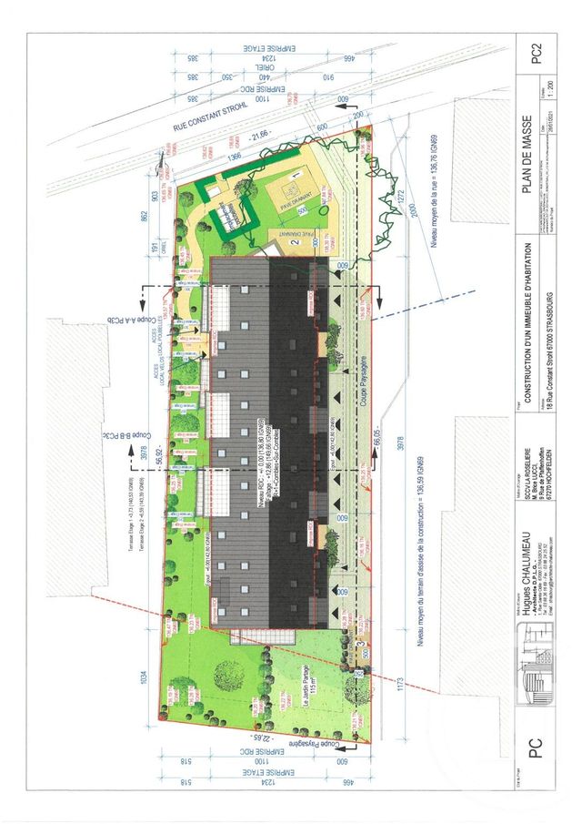 Appartement F4 à vendre - 4 pièces - 84.43 m2 - STRASBOURG - 67 - ALSACE - Century 21 Absis Immobilier