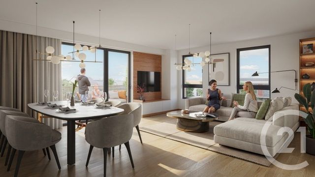 Appartement F4 à vendre - 4 pièces - 86.8 m2 - PFULGRIESHEIM - 67 - ALSACE - Century 21 Absis Immobilier