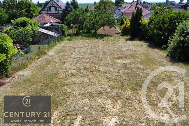 terrain à vendre - 760.0 m2 - MITTELSCHAEFFOLSHEIM - 67 - ALSACE - Century 21 Absis Immobilier