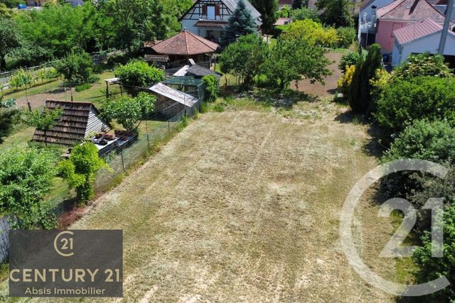 terrain à vendre - 760.0 m2 - MITTELSCHAEFFOLSHEIM - 67 - ALSACE - Century 21 Absis Immobilier
