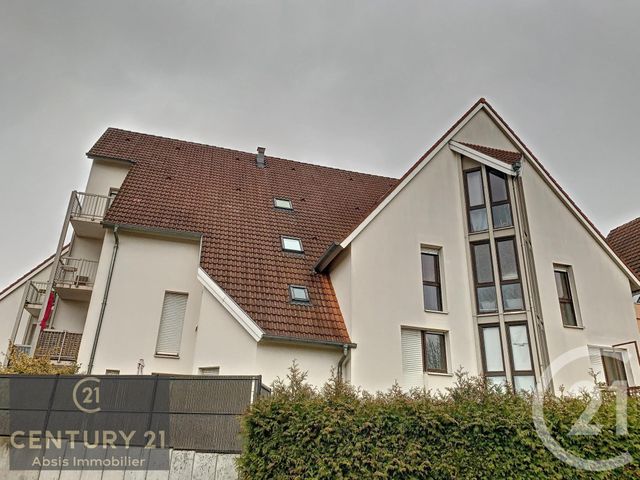 Appartement F2 à louer - 2 pièces - 59.05 m2 - VENDENHEIM - 67 - ALSACE - Century 21 Absis Immobilier