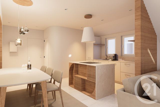 Appartement F4 à louer - 4 pièces - 63.19 m2 - ECKWERSHEIM - 67 - ALSACE - Century 21 Absis Immobilier